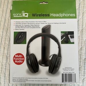 New Sonic IQ Wireless Headphones